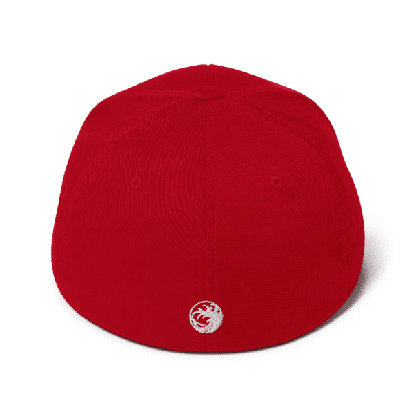 Closed Back Structured Cap Red Back 61B4089Ad71Ad