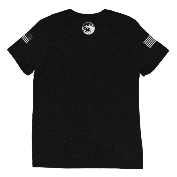 Unisex Tri Blend T Shirt Solid Black Triblend Back 64Fb797Aef430